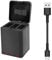 For DJI Tello Battery Charger, 3 IN 1 USB Smart Charger, Charging Box for Tello Drone Battery Charging Hub Outdoor Charger Accessory