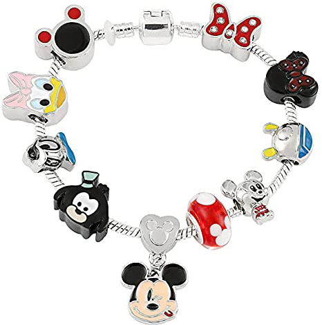 Niumowang Armbänder, Charm Armband, Edelstahl Armreif, Personalisierte Armbänder, Geschenk für Mädchen und Kinder