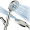 AquaCare Hochdruck-Handbrause, 8 Modi, Anti-Verstopfungsdüsen, integrierte Power-Wash zum Reinigen von Wanne, Fliesen und Haustieren, extra lang, 1,8 m, Edelstahl-Schlauch, Wand- und