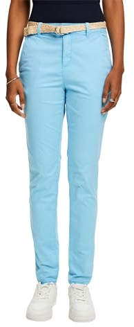 ESPRIT Damen 014ee1b328 Hose, 480/Light Turquois, 32W / 30L