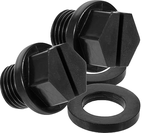 ABOOFAN 2 Sätze Pool Filter zubehör zubehör -Überwinterungsstopfen Filterablassschraube Poolpumpe Schwimmbadstopfen Winter-Verlängerungsstecker Spiral-