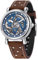 CEYADG Automatik Uhren für Männer Skelett Mechanische Armbanduhr mit Lederarmband Vintage Herrenuhr