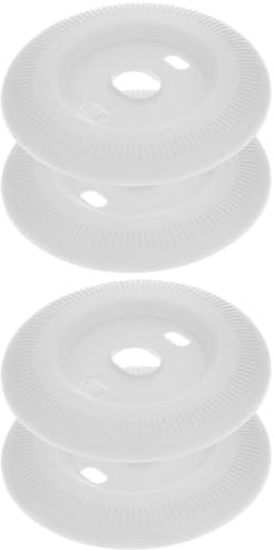 OSALADI 2sets Thermostat Back Plate for Thermostat Wall Mount Trim Easy to Clean Silicone Wall Plate Guard 2pcs*2