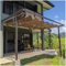 TsoLAY Tenda a onda Gazebo Ombrellone, Tenda Ad Onda Retrattile for Portico Terrazzo, Personalizzabile, Il Prezzo Sopra Si intende for 1 Metro Quadrato Parasole a pergola