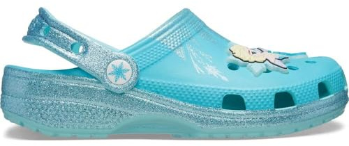 Crocs Unisex Kinder Frozen Elsa Classic Clog K Clog, Multi, 32/33 EU