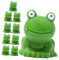 TINEASUR 10stücke Frosch Ornament Aus Harz Miniatur-Figur Für Garten Dekoration Bonsai-landschafts-Accessoire Realistische Form Natürliche Farbe Geeignet Für Aquarium Und Pflanzenschmuck