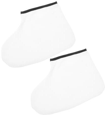 NIYANGLE Paraffinwachs Fußpflegebeutel Wiederverwendbare Fußschutzsocken Für Spa Und Zuhause Hydratisierende Fußwickel Für Feuchtigkeit Und Regeneration