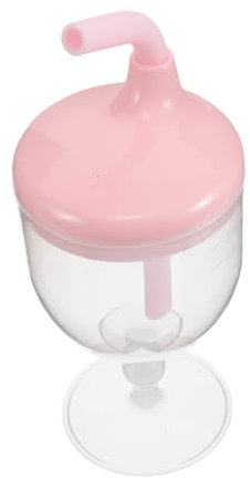 ABOOFAN Spill Proof with Straw and Lid Liquid Cup Liquid Diet Cup Kids Drinking Bottle for Milk Juice Travel