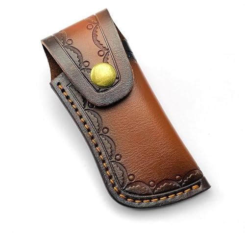 mophrati Lightweight and Convenient Outdoor Knife Leather Special Set Outdoor Knife Cover Leather Knife Special Set Fathers, Type+1