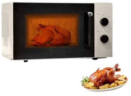 Microondas Para Camper Microondas Portátil 700w 20 Litros Con Apertura Por Botón Y Descongelación Rápida, Microondas Versátil Para Viajes Y Apartamentos