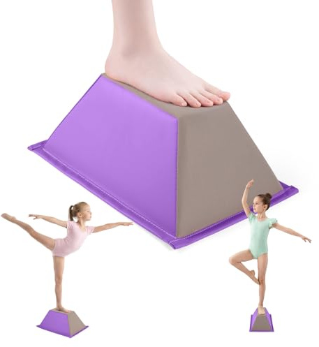Stunt Trainer Stand for Cheerleading Cheer Flyer Stund Stand for Flexibility Core Strength Conditioning Promotes Adults and Kids Gymnastics Balance Block Cheerleading Equipment