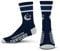 For Bare Feet NHL 4 Stripe Deuce Crew Socken - Vancouver Canucks, Größe M (38-46)