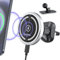 OHLPRO for iPhone 16 MagSafe Car Mount Charger, Fast Charging Magnetic Car Phone Holder for iPhone 15 14 13 12 Series, Retractable Metal Vent Hook Compatible with Horizontal and Vertical Air Vents,