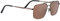 Serengeti Unisex Aitkin Sonnenbrille, Gebürstete Bronze, M