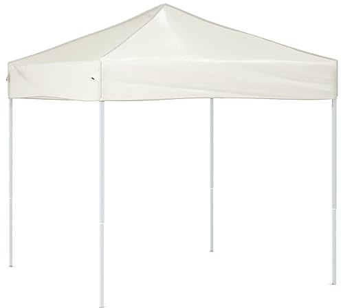 vidaXL Partyzelt Faltbar Gartenzelt Festzelt Pavillon Zelt Gartenpavillon Gazebo Gartenlaube Bierzelt Faltzelt Garten Party Camping Blau 2x2 m