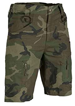 Mil-Tec Assault Shorts R/S Co Woodland Gr.3XL