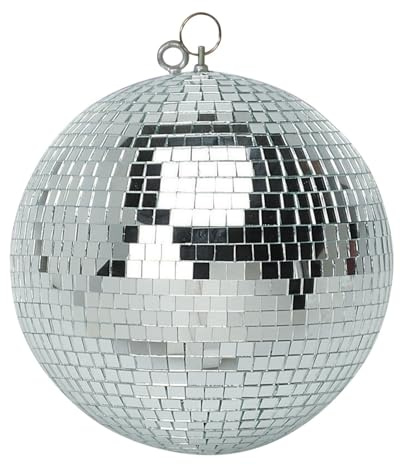 Boule à Facettes Argentée 50cm FXLab - Matériau Léger - Mirroir Poli