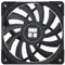 Thermalright C12015B Quiet 120mm PWM PC Cooler, Slimline 15mm CPU Fan (Black)