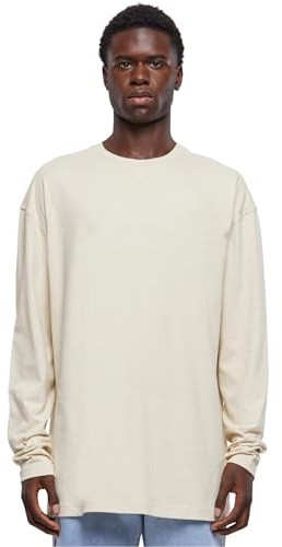 Urban Classics Herren Oversized Open Edge Longsleeve