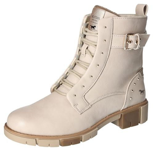 MUSTANG Stivaletti da Donna 1443-505, Numero:42 EU, Colore:Beige