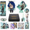HALOOP Genshin Impact Box Geschenkbox Merch Set mit 11 Geschenk, Wanderer Cyno Xiao All 5 Stars Characters Plush Poster Acrylic Stand Aufkleber Set, Sammlung für Traveller Fans (Xianyun), HL-701