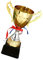 NUOBESTY 1stk Spiel Trophäe Trophäen Vergeben Golddekor Goldpreis-trophäenbecher Regal Zur Präsentation Von Trophäen Und Medaillen Bowling-trophäe Pokal Groß Fußballtrophäe Große Trophäe