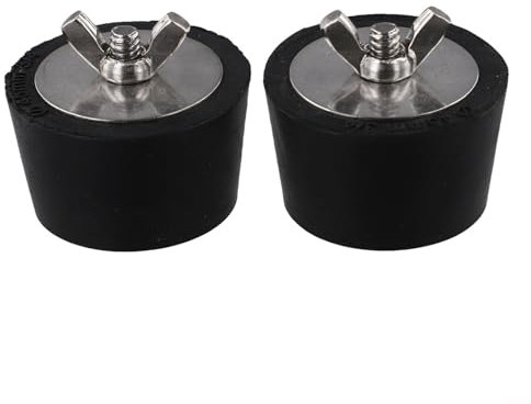 Tapón de protección de invierno de goma para piscina, 45 mm, bloque de agua de tubería negra para líneas de retorno de skimmer, mantenimiento de equipos de piscina