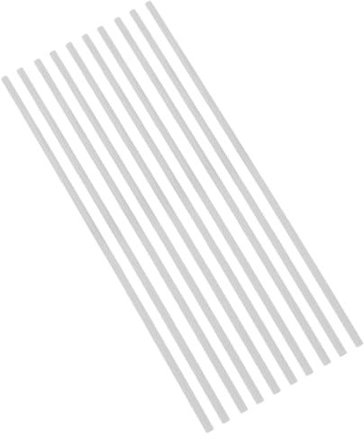 Varillas aromáticas de fibra de 20 cm de largo y 4 mm de ancho, diseñadas para dormitorios, escritorios y salones, fragancias en casa, oficina y hotel, 10 mechas difusoras de aroma de spa
