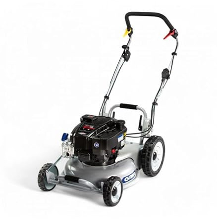 Tondeuse Thermique tractée 46cm 190cm³, Mulching amélioré, démarrage électrique - GRIN PM46A-INSTART