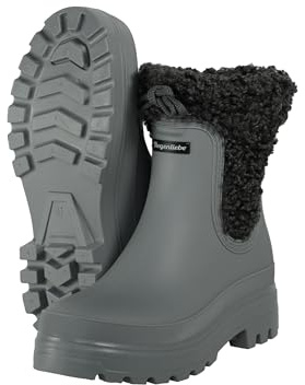 Regenliebe Damen Regenstiefel Wolke Halbschaft Gummistiefel Feel Good warm gefüttert