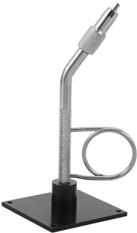 HOODANCOS Fly Tying Station with Pedestal Base and Adjustable Vise – Hook Tying Device and Lure Making Tool for Fly Fishing Beginners and Teaser Crafting