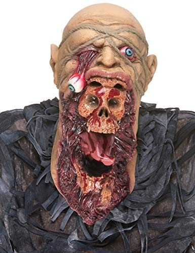 DEGUISE TOI Verschlingende Zombie-Maske - Rot