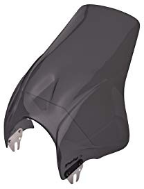 Puig 4620F Short Windscreens for Round Headlights, Dark Smoke