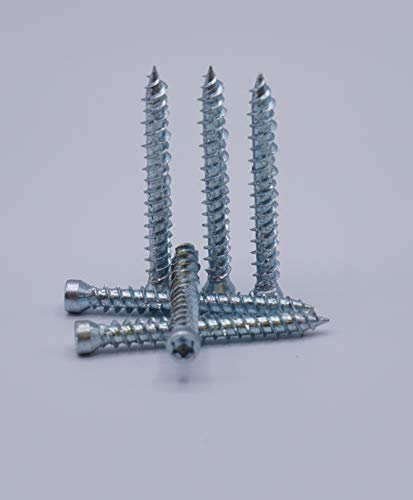 G & B Fensterrahmenschraube Zylinderkopf 7,5x152, 100 Stück