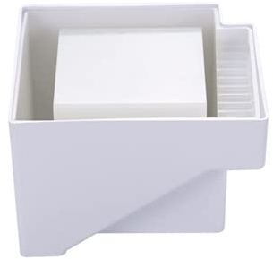 VOANZO Piante grasse Stampo in calcestruzzo in silicone Scale Forma quadrata Vaso da fiori Stampo in cemento argilla Mini vaso Stampi in gesso per artigianato