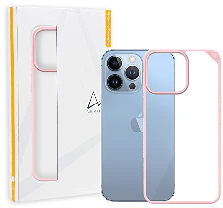 Armor Signature Case for iPhone 13 Pro (Blossom Pink with Orange Tape)