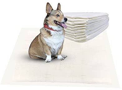 ADEPTNA Pack of 50 Puppy Training Trainer Pads Toilet Pee Wee Mats Poo Dog Pet Cat