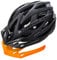 Meteor - Marven Cycle Helmet – Lightweight Adjustable Helmet for Men, Women, Kids – MTB, Bike, Scooter, Skateboard & Hoverboard – Breathable with Detachable Visor - Size L - Grey