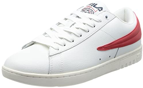 FILA Herren HIGHFLYER L Sneaker, White Red, 42 EU