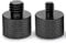 Frgyee 2 Stück stativ adapter 5/8 Weiblich auf 1/4 Männlich Gewindeadapter und 5/8 Weiblich auf 3/8 Männlich Schrauben Adapter für Stativ und Mikrofon Ständer und Kamera