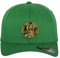 Cobra Kai Offizielles Lizenzprodukt Patch Flexfit Cap (Grün), Groß/X-Large