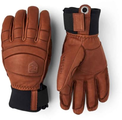 HESTRA Fall Line Skihandschuhe braun 10