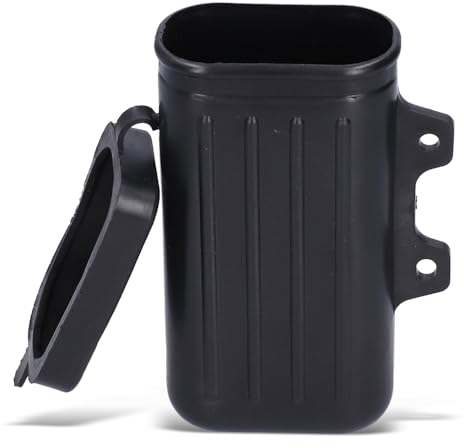 Piccola Scatola Porta Attrezzi per Motocicletta,Cassetta Attrezzi Moto,Borsa Porta Attrezzi per Moto Borsa Porta Attrezzi Universale per DR250 TW200 1987-2015