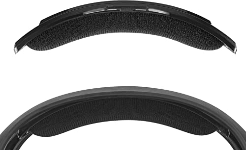 Geekria Velours-Kopfband-Pad, kompatibel mit Astro A50 Gen 3 Kopfhörern, Ersatzteil, Reparaturteil (schwarz)