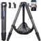 Compact Carbon Fiber Tripod with Stone Bag ARTCISE CT80C Heavy Duty Travel Camera Stand for Canon Sony Nikon DSLR SLR Digital Camcorder，Max Load 55lbs/25kg