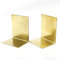 Serre-Livres en Or Serre-Livres en Laiton Bouchons de Livres Robustes 3,9 x 3,1 x 4,8 Pouces Tenir des Livres pour Bureau Étagère Chambre Serre-Livres décoratifs