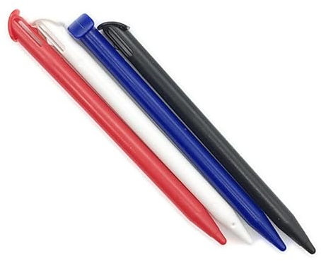 YANHAO [Pièces détachées pour Jeux vidéo] 12 pièces Nouveau Stylet Tactile Noir Blanc Rouge Bleu for Nintendo New 3DS LL/3DS XL 2015 (Color : Mixed Color)