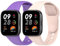 CHULN 2 Pièces Bracelets de sport Redmi Watch 3 Bracelet, Sangle en Silicone Doux et Respirant Compatible avec Xiaomi Redmi Watch 3 Bracelets de Remplacement