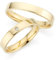 123traumringe Eheringe in 333 Gelbgold I Partnerringe mit Brillant & Etui I Gravierbare Eheringe mit Ringgröße 50-72 mm I Hochwertige Verlobungsringe in 3 mm Breite & 1,3 mm Stärke I P18