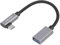 SinLoon Câble USB C vers USB 3.0 5 Gbps USB C mâle vers USB A Femelle câble Adaptateur Coque en Aluminium câble Court de Type C tressé en Nylon avec OTG(USB C Elbow)